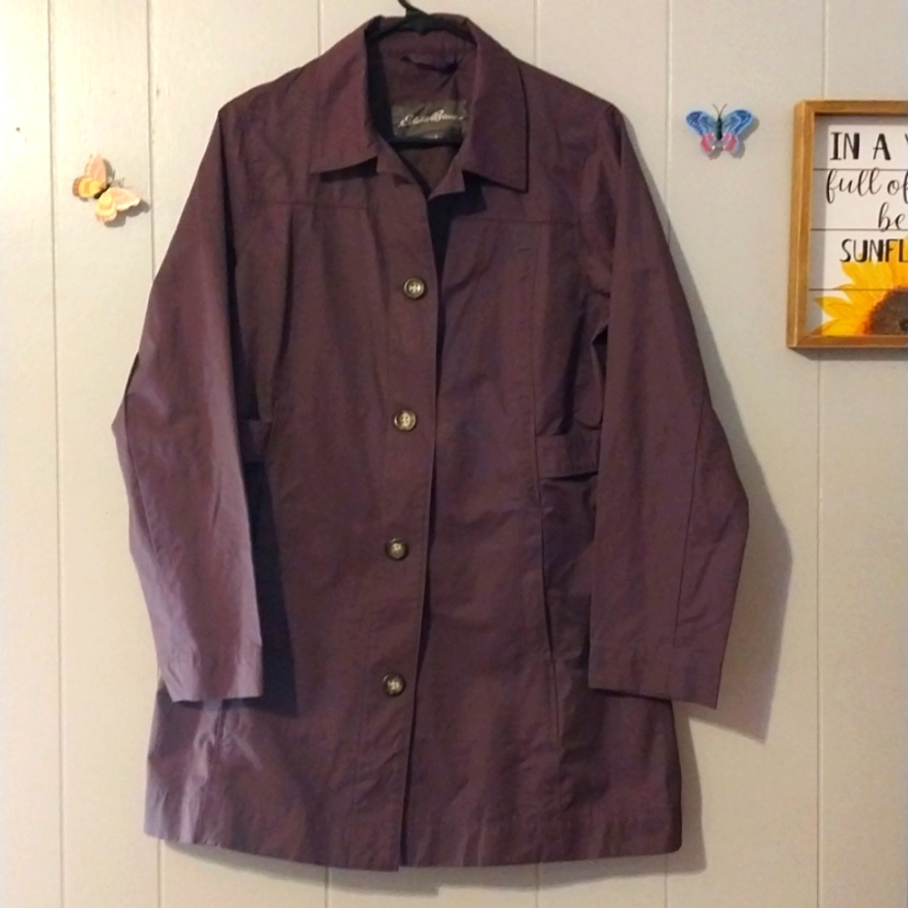 Eddie bauer long suit jacket